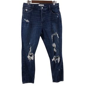 Abercrombie & Fitch The Skinny High-rise Curve Love jeans size 31 short (12s)
